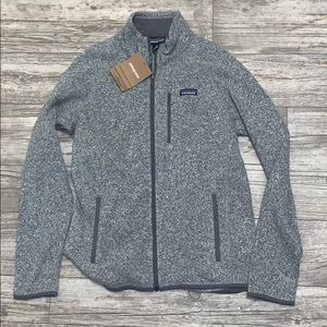 Mens Patagonia Full Zip Fleece Grey Jacket Medium